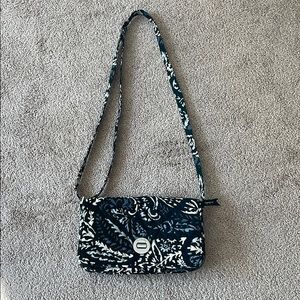 Vera Bradley Paisley Noir Crossbody Bag